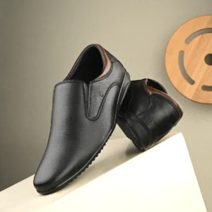 black Egoss Comfortable Semi Formal Slip